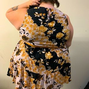 Hi-low Floral Maurices Sleeveless